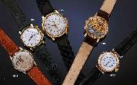 ZENITH ARMBANDCHRONOGRAPH, REF.-NR. 072A436,SCHWEIZ UM 1970, RG 750/000, BODEN U. GLASR. GEDR., BLATT REST., 30-MIN.- U. 12-STD.-STOPP-ZäHLER, ...