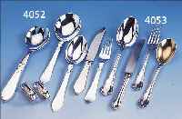 39-TEILIGES BESTECK, GEORG JENSEN, 925ER SILBER, DäNEMARK, MODELL CONTINENTAL, MODELL VON 1906, HAMMERSCHLAGVERZIERUNG, BEST.AUS: 8 ...