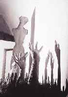WOLS, 1913-1951, ORIGINAL-ABZUG EINER FOTOGRAPHIE, RüCKSEITIG NACHLAßVERMERK, EINMALIGE AUFLAGE FüR DIE GRIFFELKUNST 1995, CA. 21 X ...