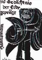 GRIESHABER, HAP, SECHS FARBHOLZSCHNITTE, URZEIT VON 1973, AUS DER FOLGE INS GEDäCHTNIS DER ERDE VON 1973, ACKERBAU VON 1973, FEST- LICHE WIESE ...