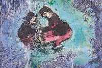 CHAGALL, MARC, 1887-1985, L'HOMME ET SON IMAGE, RADIERUNG AUS DEN 20ER JAHREN, IN DER PLATTE SIGNIERT, RECHTS UNTEN ...