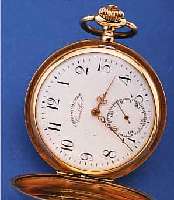 CORTEBERT HERRENTASCHENUHR SAVONETTE, REF.- NR. 856924, SCHWEIZ UM 1912, ROSE-G. 585/000, BEIDE SCHALEN SYM. GUILL., MONOGR.-SPIEGEL FREI, ...