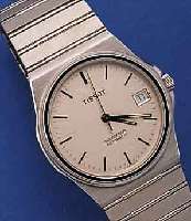 TISSOT UHRENSET FüR DAMEN UND HERREN, BEIDE AUTOMATIKSERIE, BEIDE EDELST., TEILW. SAT., HAU M. EDELST.-BAND, DAU M. LEDERB., BEIDE ...
