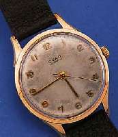 CORD HERRENARMBANDUHR HAMMERAUTOMATIK, REF.-NR. 173225, SCHWEIZ UM 1947, RG 750/000, BODEN U. GLASR. GEDR., ORIG.-BLATT FL., 17 ST., ...