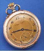 IWC HERRENTASCHENUHR LEPINE, SCHWEIZ/ DEUTSCHLAND UM 1908, 800ER SILBER, BODEN SYM. GUILL., BER., RäNDER VERG., VERG. ...