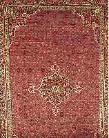 BIDJAR,PERSIEN CA 320 X 215 CM. .EHZ 1-2 FLOR WOLLE.CA 5 JAHRE.