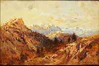 KUBIERSCHKY, ERICH, *1854 FRANKENSTEIN - 1944 ECHING A. AMMER- SEE, AUSGEZEICHNETER LANDSCHAFTSMALER DER MüNCHENER ...