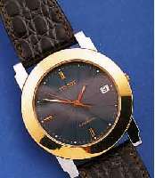 TISSOT HERRENARMBANDUHR AUTOMATIK, REF.-NR. 386/485/G, SCHWEIZ UM 1994, EDELST. POL., BODEN GEDR., GG-LüNETTE, SAPHIRFLACHGL., 21 ST., ...