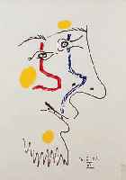 PICASSO, PABLO, 1881-1973, LE GOUT DE BONHEUR, FARBLITHOGRAPHIE AUF BüTTEN, HAND- PRESSENDRUCK UNTER AUFSICHT PICASSOS, AUFLAGE DIETZ, ...