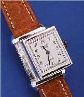 PIQUOT DAMENARMBANDUHR MERIDIEN QUARTZ, SCHWEIZ UM 1999, METALLWENDEGEH., VERCHR., LEDERB., ORIG.-ETUI, EZ 1