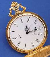 UNITAS SAVONETTEHERRENTASCHENUHR, SCHWEIZ UM1985, GG 585/000, BEIDE SCHALEN TIEFE SCHMUCK-GRAV., MONOGR.-SPIEGEL FREI, PENDANT U. BüGEL RELIEFIERT, ...