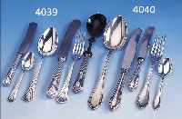 BESTECK FüR 6 PERSONEN, WMF UM 1910, METALL, BEST. AUS: 6 MESSER, 6 GABELN, 6 LöFFEL, 6 FRüHSTüCKSMESSER, 6 FRüHSTüCKS- ...