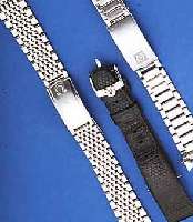 KONVOLUT FüR OMEGA HERRENARMBANDUHREN, 60ER JAHRE, 1X ETUI, 2X VERSCH. EDELST.-BäNDER (1X 1068, 1X 1162), 1X LEDERB. SEK., ABER ...