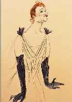 TOULOUSE-LAUTREC, HENRI DE, 1864 - 1901, KONVOLUT AUS DREI FARBLITHOGRAPHIEN AUS ANDRE SAURET, 1952, DRUCK MOURLOT, ALLE CA. 33,5 X 22 ...