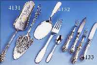 KONV. TORTENSCHAUFEL UND GEBäCKZANGE, DEUTSCH, BEIDES HANAU, 800ER SILBER, TORTEN- HEBER UM 1900, RENAISSANCESTIL, TEILVERGOLDET,PLASTISCH ...