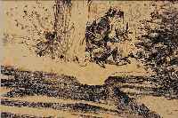 URY, LESSER,  PAAR AUF EINER PARKBANK IM BERLINER TIER- GARTEN, LITHOGRAPHIE, LI. U. HANDSIGN., LEICHT ...