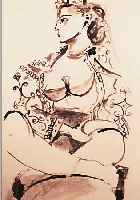 PICASSO, PABLO, 1881 - 1973, ODALISKE, LITHOGRAPHIE AUF BüTTEN AUS DER SUITE: CAR- NET DE LA CALIFORNIE VON 1957, I. D. DAR- STELLUNG ...