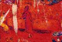 CHAGALL, MARC, 1887 - 1985, KONVOLUT AUS ZWEI FARBOFFSET AUS "DAPHNIS UND CLOE" VON 1961, "MEGAKLES ERKENNT SEINE TOCHTER ...