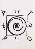 ROTAR, 1926 - 1999, "METAPHER", SIEBDRUCK SCHWARZ-WEISS, R. U. IN BLEISTIFT SIGNIERT, R. ROTAR 1979 U. ROTER ROTAR-SKIEBE-STEMPEL, ...