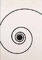 ROTAR, 1926 - 1999, "SPIRALE", SIEBDRUCK IN SCHWARZ MIT LINEARER SPIRALE, R. U. IN BLEISTIFT SIGNIERT: R. ROTAR 1979, MIT ROTEM ...