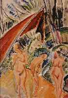 KONVOLUT VON 4 ARBEITEN, BESTEHEND AUS: 1 RADIERUNG VON ADOLF SCHINNERER, 1 FARBOFF- SET N.E. AQUARELL VON PAUL KLEE, 1 FARBOFF- SET N.E. ...