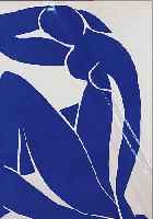 MATISSE, HENRI, "NUE BLEU", FARBLITHOGRAPHIEAUF VèLIN, SIGNIERT UND DAT. 52, 35 X 26 CM, PP.