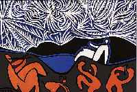 PICASSO, PABLO, 1881 - 1973, KONVOLUT VON 5 FARBLITHOGRAPHIEN NACH FARBLINOLSCHNITTEN, "BACCANAL MIT ZIEGE", "FLöTENSPIELER U. ...