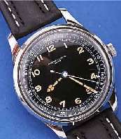 HERRENARMBANDUHR BEZEICHNET RECORD WATCH CO., SCHWEIZ, TASCHENUHRWERK VON UNITAS, BAUWEISE KAL. 293, UM 1938, EDELST.-GEH., WOHLAUF ...