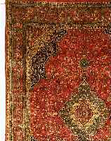 KESCHAN, INDIEN, 347 X 241CM, FLOR WOLLE