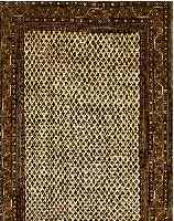 SAROGH MIR, INDIEN, 300 X 200CM, FLOR WOLLE