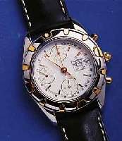 FESTINA AFESTINA ARMBANDCHRONOGRAPH AUTOMATIK, SCHWEIZ UM 1999, EDELST. POL., BODEN U. KRONE GESCHR., BEI FERTIGST. WASSERD. BIS 100 M, ...