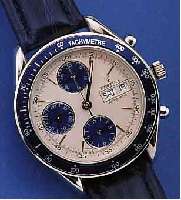 FESTINA ARMBANDCHRONOGRAPH AUTOMATIK, SCHWEIZ UM 1996, EDELST., BODEN GESCHR., KRONENTUBUS ZU ERS., MINERALFLACHGL., TACHYME-TERSKALA AUF ...
