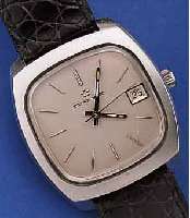 ETERNA MATIC HERRENARMBANDUHR, SCHWEIZ UM 1970, EDELST., BODEN GESCHR., 25 ST., ZEN- TRALROTOR KUGELGEL., KAL. 12824, RINGUNR., FLACHSPIR., ...