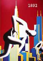 KOSKOSTABI, MARK, GEB. 1960 ESTLAND, LEBT IN NEW YORK, FARBOFFSET, HANDSIGN. UND NUM. 34/100, DAT. 1993, CA. 100 X 70 CM