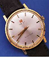 TISSOT HERRENARMBANDUHR SEASTAR SEVEN, SCHWEIZ UM 1965, METALL EINSCHALENGEH., 20 MICRON GG-AUFL., 17 ST., HANDAUFZUGKAL. 781, INCABL., ...