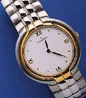 MOVADOMOVADO HERRENARMBANDUHR MUSEUMS WATCH, EDELST., TEILW. POL., TEILW. SAT. INCL. BAND M. DOPPELTER, UNSICHTB. FALTSCHL., MINERAL- FLACHGL., ...