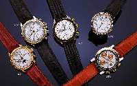 GIRARD PERRGIRARD PERREGAUX ARMBANDCHRONOGRAPH AUTMATIK SERIE B-2993, SCHWEIZ 1993, EDELST. POL., BODEN 6-FACH VERSCHR., BEI FERTIGST. WASSER- ...