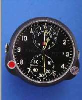 BORDCHRONOGRAPH FüR MIG 29, SOWJETUNION UM 1985, 85-STD.-GANGZEIT, LITERATUR LEVENBERG, BAND I, NR. 481, MULTIFKT. (STOPPBEREIT- ...