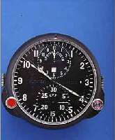 DOPPELCHRONOGRAPH, SOWJETUNION UM 1988, FüR MIG 29, 85-STD.-GANGZEIT, MULTIFKT. (ZWEITZEIT, STOPPBEREITSCHAFTSANZ., 30-MIN.- ...