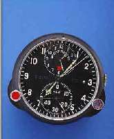 DOPPELCHRONOGRAPH, RUSSLAND UM 1992, FüR MIG 29, 85-STD.-GANGZEIT, MULTIFKT. (60-MIN.-STOPPZäHLER M. SEP. STOPPZEIGER, ...