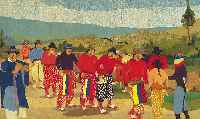 SAN JUAN, EQUADOR, 230 X 140CM, EHZ 2 FLOR WOLLE, CA.20 JAHRE, BILD VON PROF.MORENO