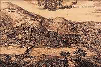 KUPFERSTICH, M. MERIAN, WAHRE CONTRAFACTUR DER CHURFüRSTL. STATT HEIDELBERG, WIE DIESSELBIGE VON GERNAL TILLY BELAGERT UND EINGENOMMEN ...