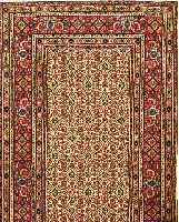 MUD, PERSIEN, 120 X 75CM, EHZ 1-2 FLOR WOLLE MIT SEIDE, CA.10 JAHRE