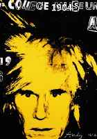 WARHOL, ANDY, 1928-1987, PLAKAT ZUR AUSSTELLUNG WILLIAMS COLLEGE OF ART1986, CA. 85 X 86 CM