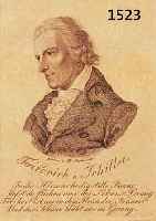 KONVOLUT AUS ZWEI LITHOGRAPHIEN, VON METZEROTH U. BARTOLOMäUS, PORTäT VON FRIEDRICH VON SCHILLER, 1 X MIT GEDICHT, 1 X MIT ...