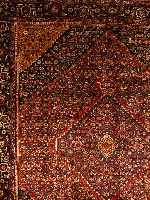 BIDJAR, PERSIEN, 380 X 300CM, EHZ 3 FLOR WOLLE, UM 1950