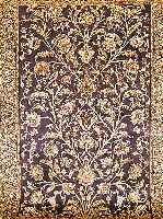 GHOM FEIN, PERSIEN, 308 X 204CM, EHZ 3 FLOR WOLLE MIT SEIDE, UM 1950, SEHR DEKORATIV