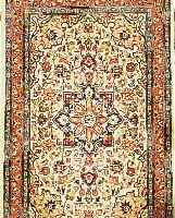 SAROGH, INDIEN, 185 X 65CM, EHZ 2-3 FLOR WOLLE, CA.20 JAHRE