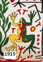 PENCK, A.R., GEB. 1939, FARBOFFSET, HANDSIGNIERT, CA. 55 X 40 CM, PP