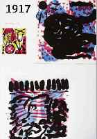 PENCK, A.R., GEB. 1939, ZWEI FARBLITHOGRAPHIEN AUS: DIE ENGEL, JE CA. 27 X 26 CM, UND EIN MULTIPLE, DIESES ...